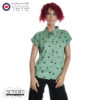 S13.2 Mademoiselle Yéyé AND NOW BLOUSE 51222C GREEN