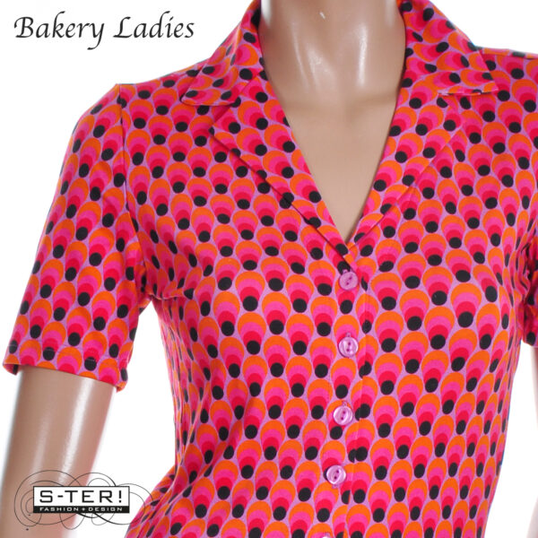 S2.4 Bakery Ladies Blouse PEGGY BL51OCE107 drop LILAC - Afbeelding 4