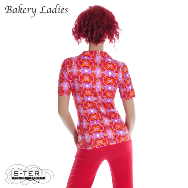 S2.6 Bakery Ladies Blouse PEGGY BL51OCE107 no wave lilac - Afbeelding 4