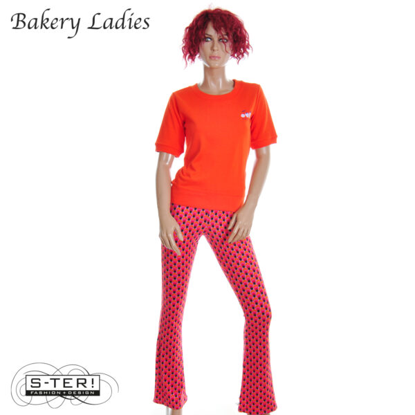 S2.7 Bakery Ladies FLARED PANTS BL51TCE400 drop lilac - Afbeelding 4