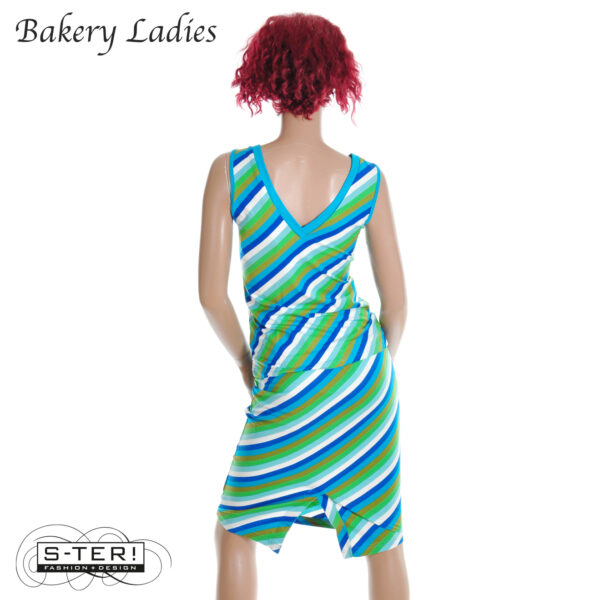 S2.10 Bakery Ladies Singlet SIMONE BL51YDC100 STRIPE MENTHOL - Afbeelding 5