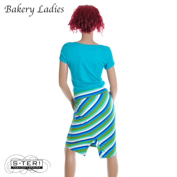 S2.11 Bakery Ladies SKIRT TUBE BL51YDC509 STRIPE MENTHOL - Afbeelding 3