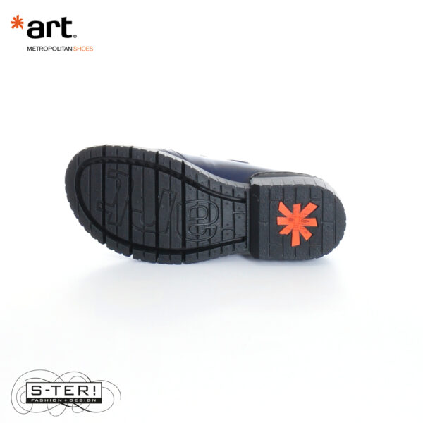 W27.3 ART OXFORD NAPPA SHINY NAVY 1834 - Afbeelding 3