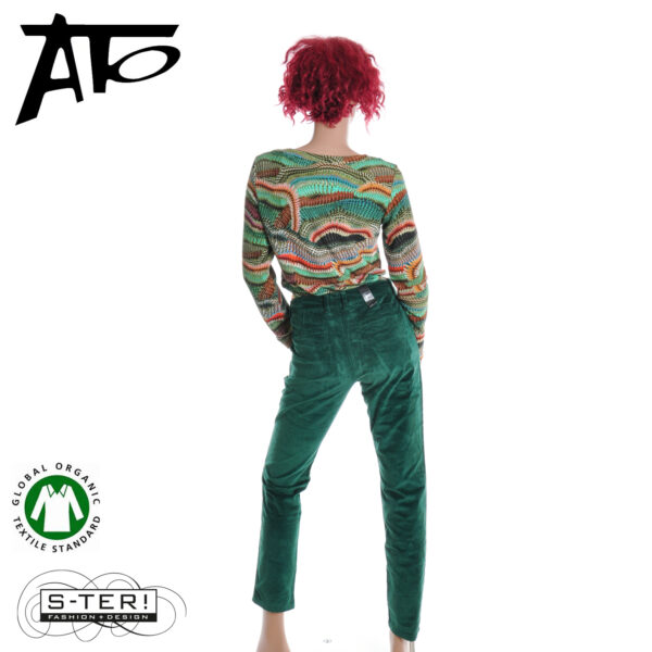 B1.7 Ato Berlin Hose COBRA CME CORD BGRN UNISEX - Afbeelding 2