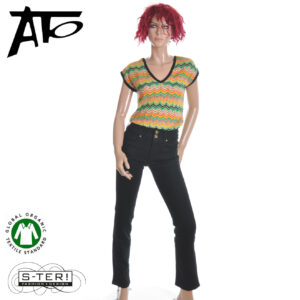 B1.1 Ato Berlin JEANS JACKIE KR4594 BLK 27505