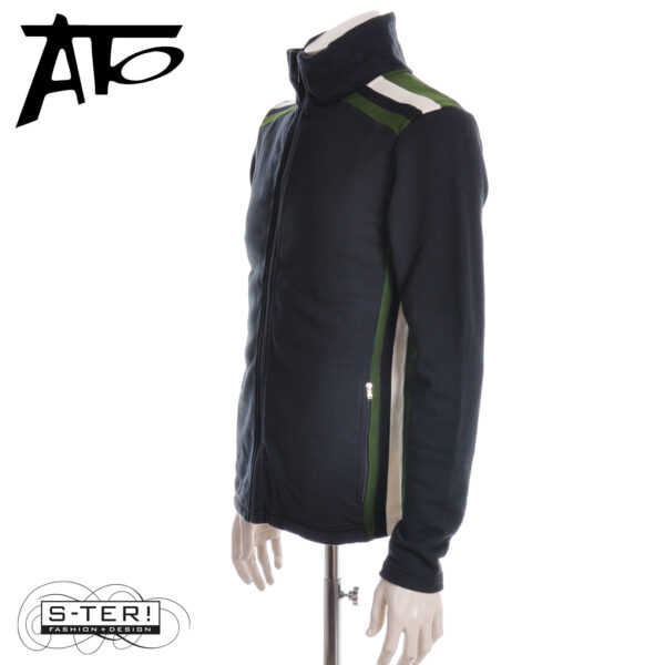 W1.41 Ato Berlin JACKE JIMMY GOTS OC BLK 48257 - Afbeelding 2