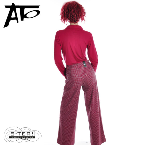 B1.2 Ato Berlin Hose LACY CVE 19-057 RD/PNK 52538