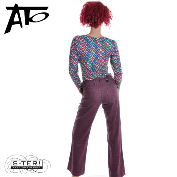 B1.3 Ato Berlin Hose Lilia CVE 19-053 MULTI 52540 - Afbeelding 2