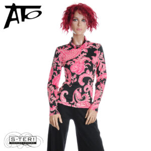 W1.33 Ato Berlin  LS ROLLI CLY/CO 14/143 RD/BLK 52506