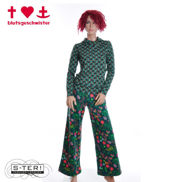 W3.42 blutsgeschwister MARLENEHOSE DIE BEENE VON MARLENE 001253-163 01709 fantastic paradisco - Afbeelding 6