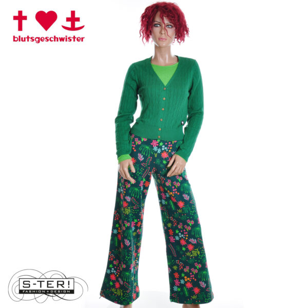 W3.42 blutsgeschwister MARLENEHOSE DIE BEENE VON MARLENE 001253-163 01709 fantastic paradisco - Afbeelding 4