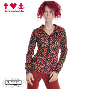W3.53 blutsgeschwister  SCUBA DUBA zip up 001253-224 01659 rose hip hella