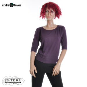 W6.6 CHILLS EN FEVER SHIRT JONI CAW25WT028T11 PLUM