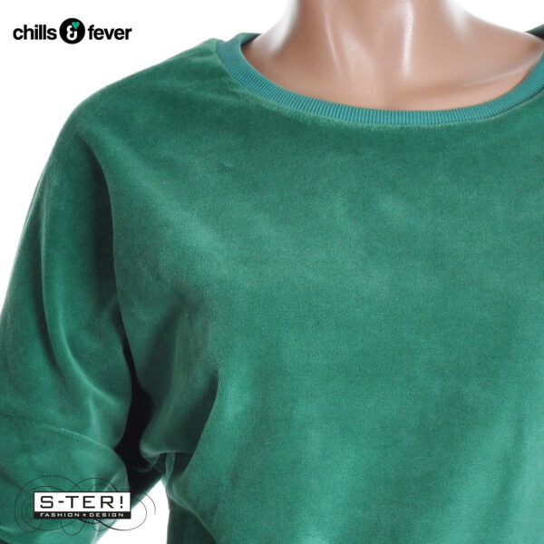W6.9 CHILLS EN FEVER SWEATER LIMA CAW25WT065VX13 VELVET FIR - Afbeelding 4