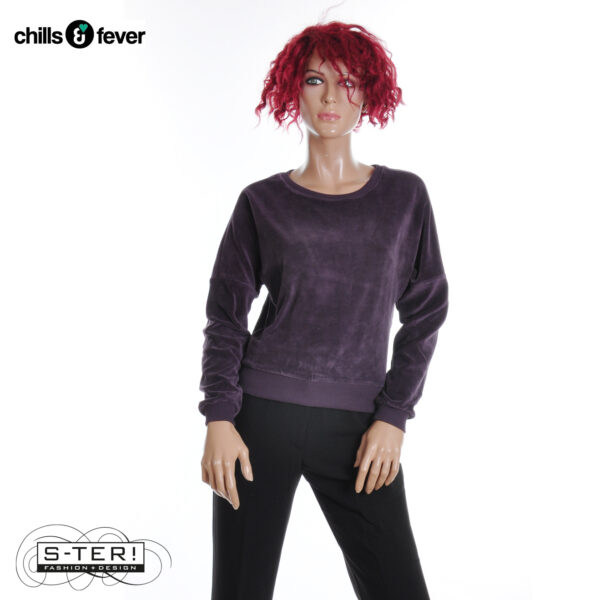 W6.8 CHILLS EN FEVER SWEATER LIMA CAW25WT065VX11 VELVET PLUM