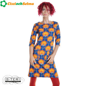 W32.9 Cissi och Selma DORIS DRESS RETROBLOM BLABRUN 25306