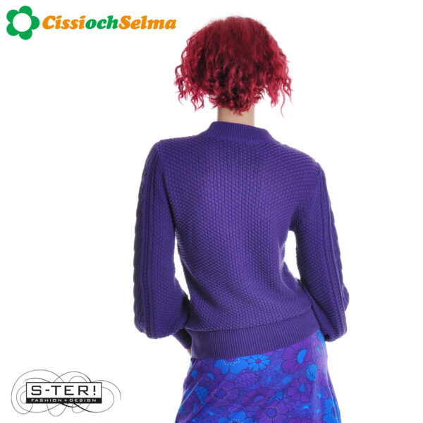 W32.13 Cissi och Selma SIGNE SWEATER LILA BAS91 - Afbeelding 3