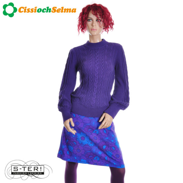W32.13 Cissi och Selma SIGNE SWEATER LILA BAS91 - Afbeelding 4