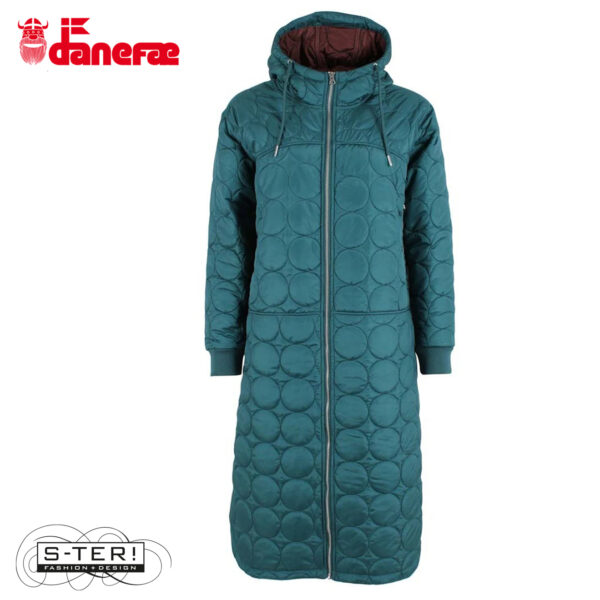 W5.52 danefae DANEDRAMA THERMO COAT DK SLATE - Afbeelding 2