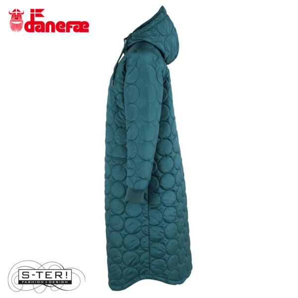 W5.52 danefae DANEDRAMA THERMO COAT DK SLATE - Afbeelding 3