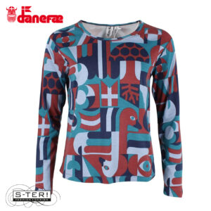W5.40 danefae DANELOTTE INTERLOCK TEE DK NAVY PEAK EXPERIENCE