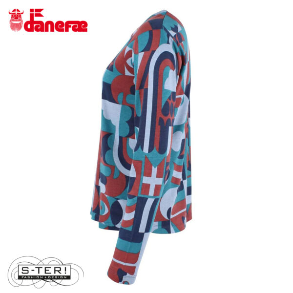 W5.40 danefae DANELOTTE INTERLOCK TEE DK NAVY PEAK EXPERIENCE - Afbeelding 4