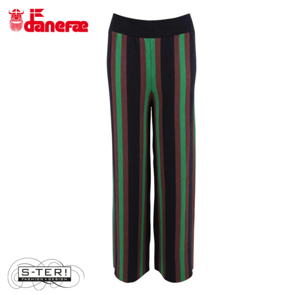 W5.44 danefae DANEXCLUSIVE JAQUARD VISCOSE PANTS derby - Afbeelding 2