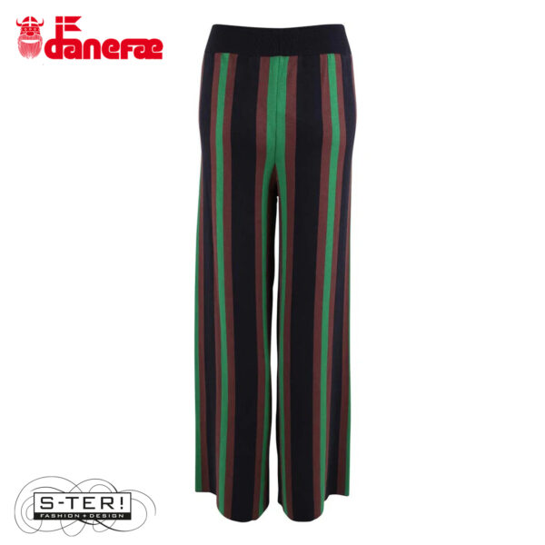 W5.44 danefae DANEXCLUSIVE JAQUARD VISCOSE PANTS derby - Afbeelding 3