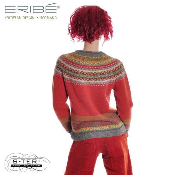 W33.21 Eribé alpine cardigan C3735 COPPERLEAF - Afbeelding 2