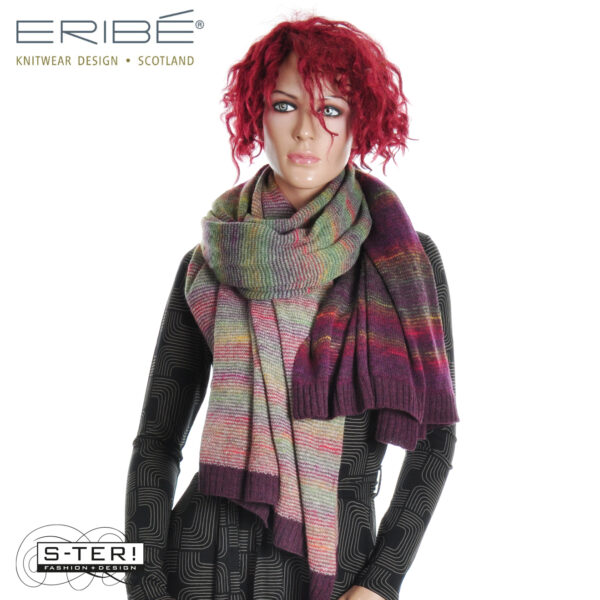W33.22 Eribé treeline wrap scarf S4152 - Afbeelding 6