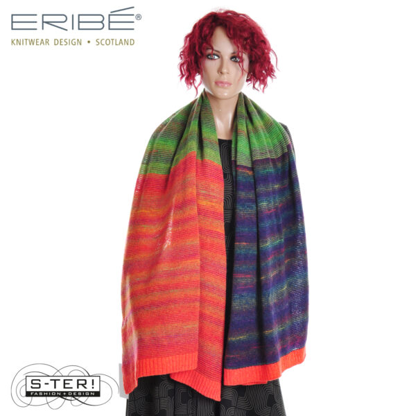W33.22 Eribé treeline wrap scarf S4152 - Afbeelding 5
