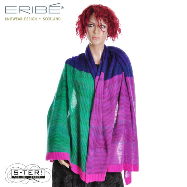 W33.22 Eribé treeline wrap scarf S4152 - Afbeelding 3