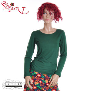 W26.28 HEART BASIC SHIRT L.SLEEVE HZ037 BVS W89 cap green
