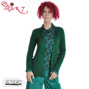 W26.5 HEART DAMPIER CARDIGAN FA039 BRES X03 green