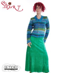 W26.22 HEART LONI SKIRT HZ003 RNK B07 green