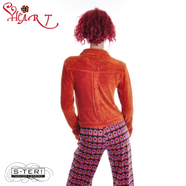 W26.3 HEART SIDNEY JACKET FA002 RNK B06 ORIENT - Afbeelding 2