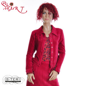 W26.2 HEART SIDNEY JACKET FA002 RNK B05 MAROON