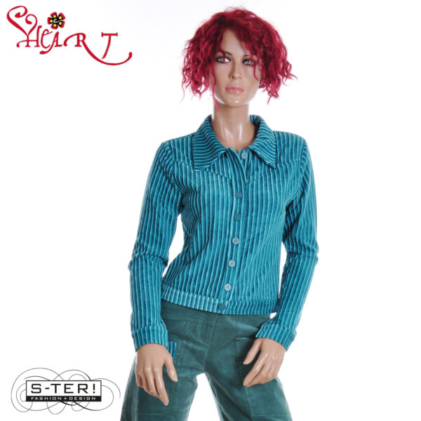 W26.4 HEART SIDNEY JACKET FA002 RSK B10 PETROL