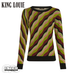 W9.23 King Louie AGNES TOP RAZZLE 10038 POSEY GREEN