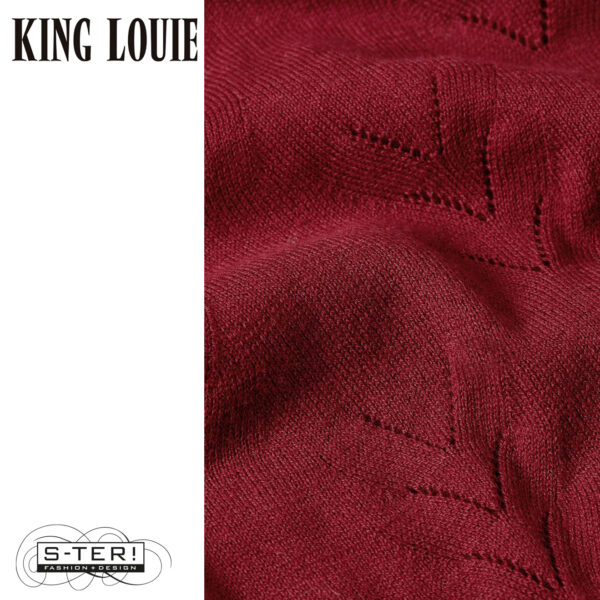 W9.10 King Louie BELL TOP CLUB 09901 CABERNET RED - Afbeelding 3
