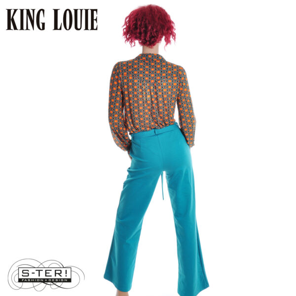 W9.22 King Louie CARINA BLOUSE DUPER MESH 10020 MULTICOLOUR - Afbeelding 6