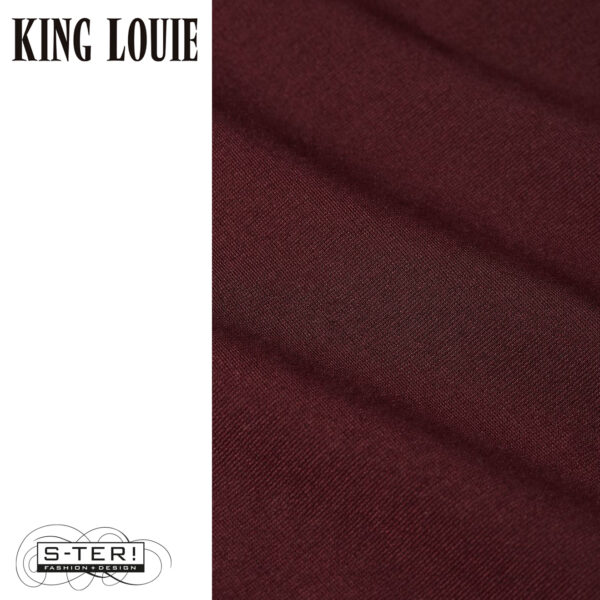 W9.27 King Louie COLORBLOCK COLJACK DAYTONA SWEAT 10119 PORTO RED - Afbeelding 2