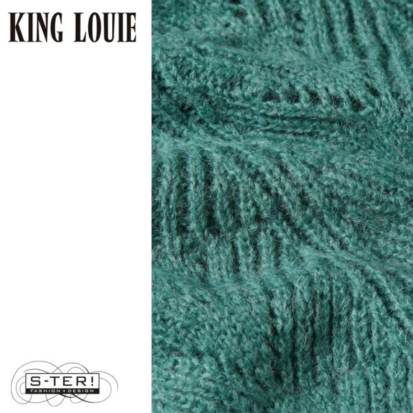 W9.2 King Louie JOANIE RAGLAN TOP ORCIA 09055 smoke green - Afbeelding 3
