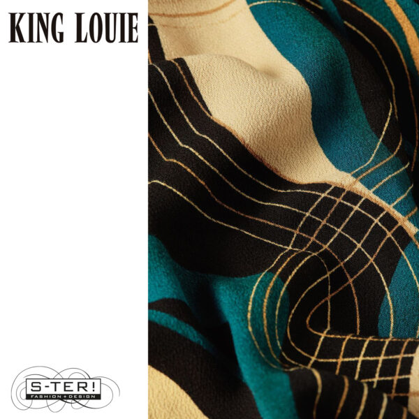 W9.20 King Louie JUNO SKIRT ELYSSE 09979 BLACK - Afbeelding 3