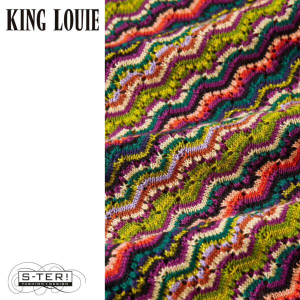 W9.11 King Louie MAYA TURTLE TOP MEISEL 09909 MULTICOLOUR - Afbeelding 3