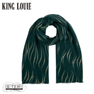 W9.55 King Louie TWIRL SCARF 09889 PINE GREEN