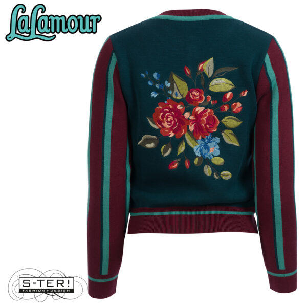 W31.28 Lalamour KNIT WEAR CARDIGAN AUTUMN BOUQUET LAWI25210 - Afbeelding 3
