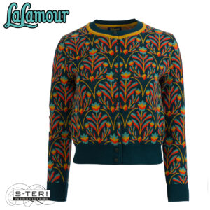 W31.29 Lalamour KNIT WEAR CARDIGAN BAROCK FLOWER LAWI25211