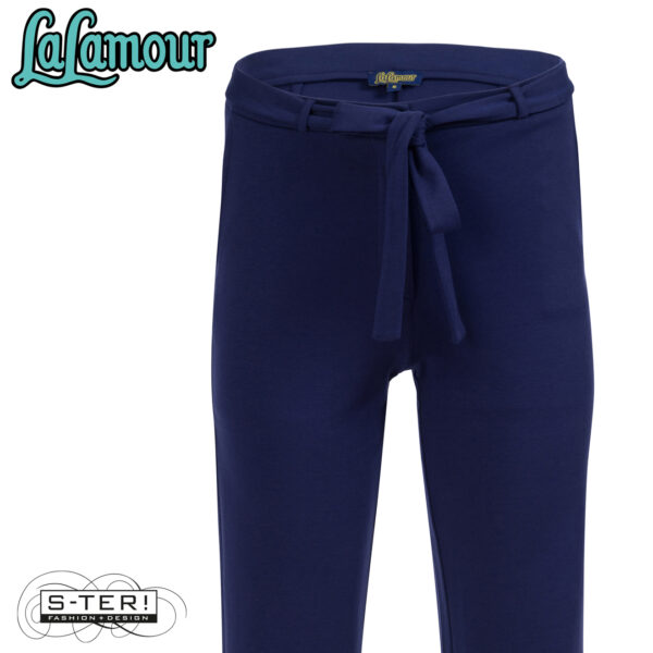 W31.37 Lalamour SUE PANTS LAWI25411 PUNTA DI ROMA BLUE - Afbeelding 3