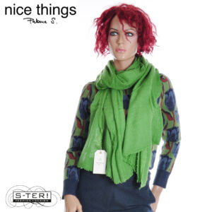 W38.29 Nice Things FOULARD colors WFV021 intense green